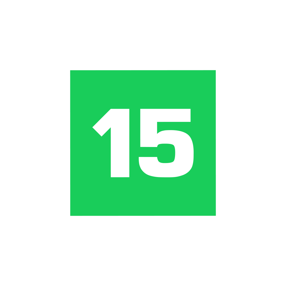 15min logo